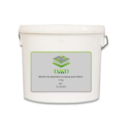 Mortier de réparation dmd en époxy pour béton 10kg 