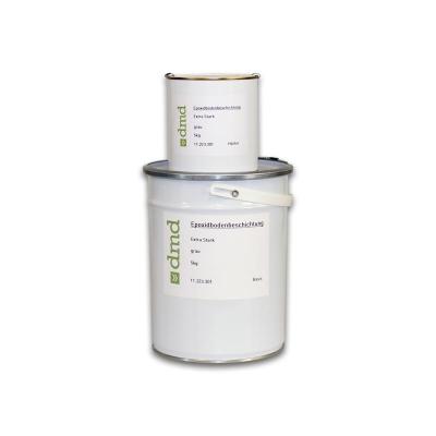 Revêtement de sol antidérapant dmd en époxy extra fort avec grosses particules antidérapantes gris 5kg 