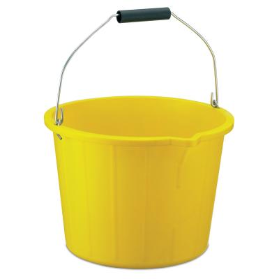 Seau de mélange en plastique rond de 14 litres 