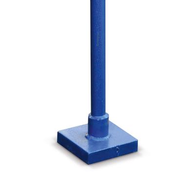 Compacteur carré de 4,5kg avec manche en métal peint de 1,37m de long 