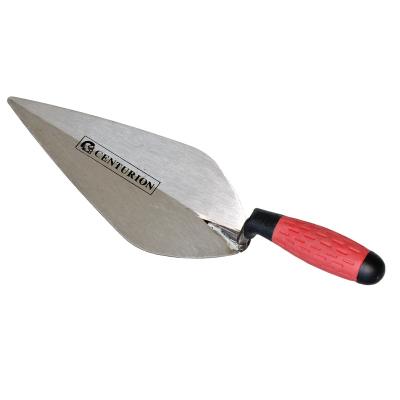 Truelle en acier pointue de 15cm avec manche en bois 