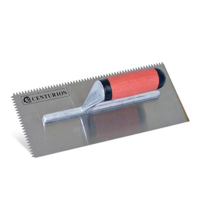 Taloche à lisser en acier de 25cm avec manche en bois 