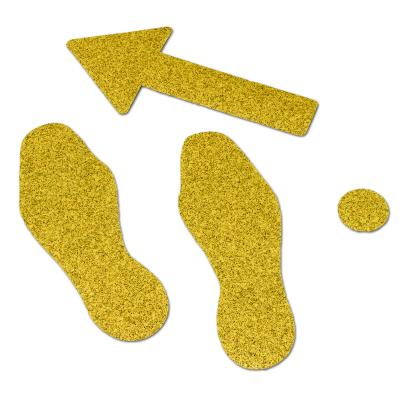 Marquage au sol antidérapant m2™ Public 46 jaune 