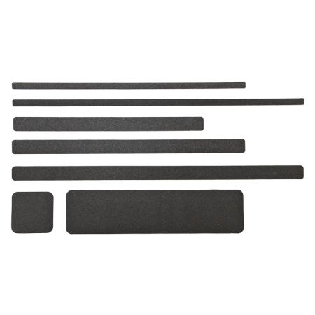 Bande antidérapante gros grain conformable m2™ noire Bande individuelle 