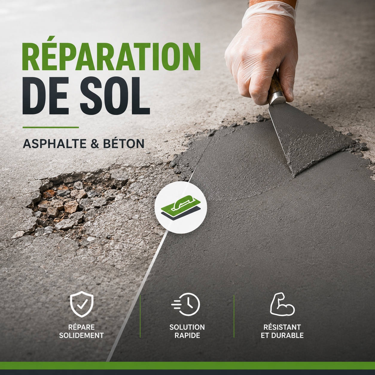 Réparation de sol